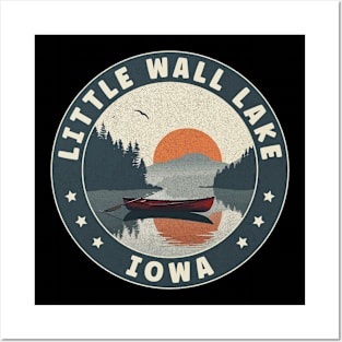 Little Wall Lake Iowa Sunset Posters and Art
